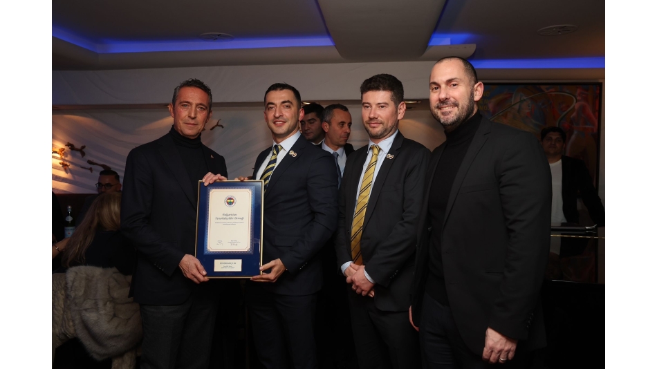 Bulgaristan Fenerbahçeliler Derneği’ne Büyük Onur!